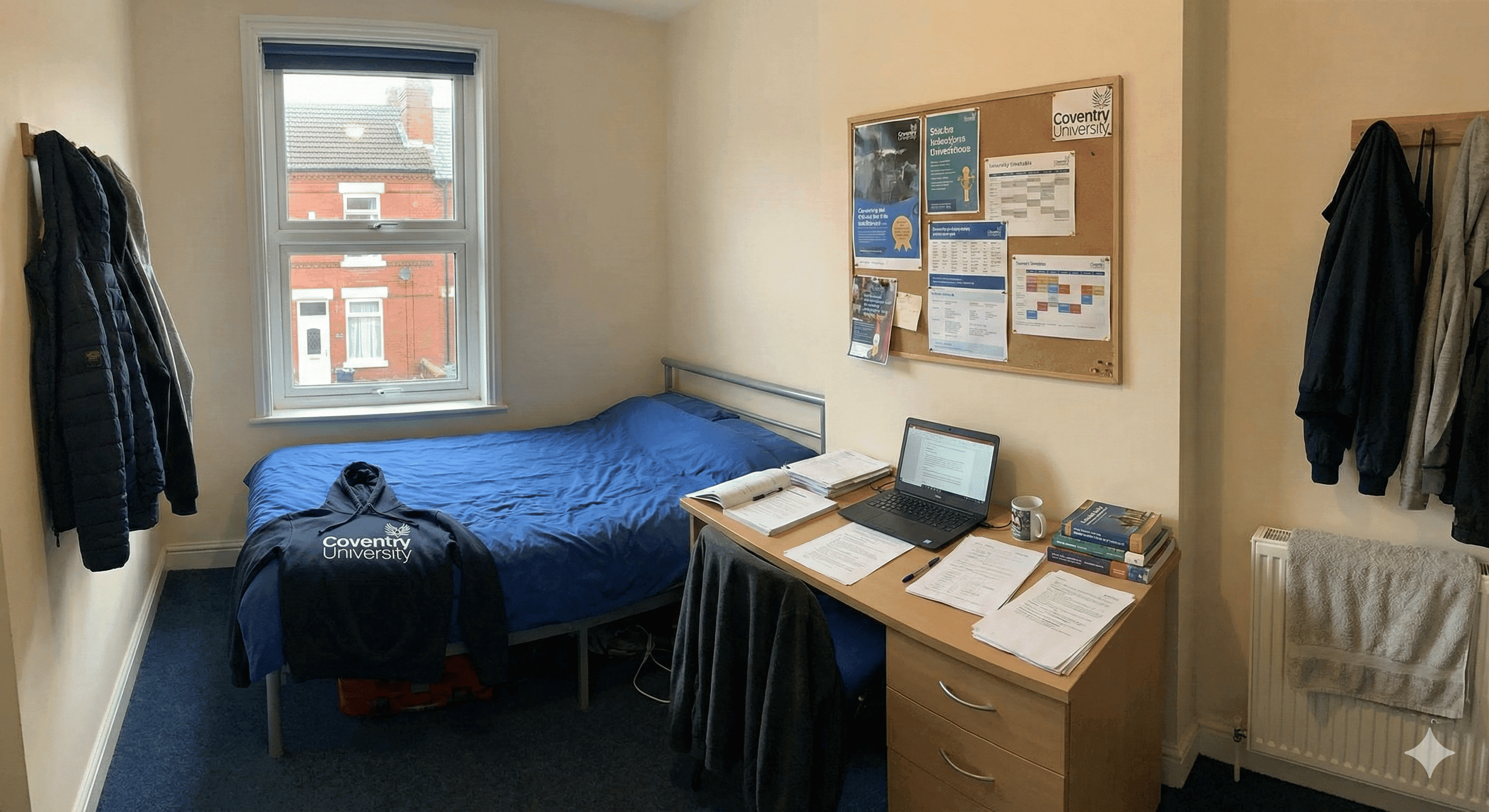 Bright Double Room in Modern Shared Student House 8 mins from Coventy - Image 1